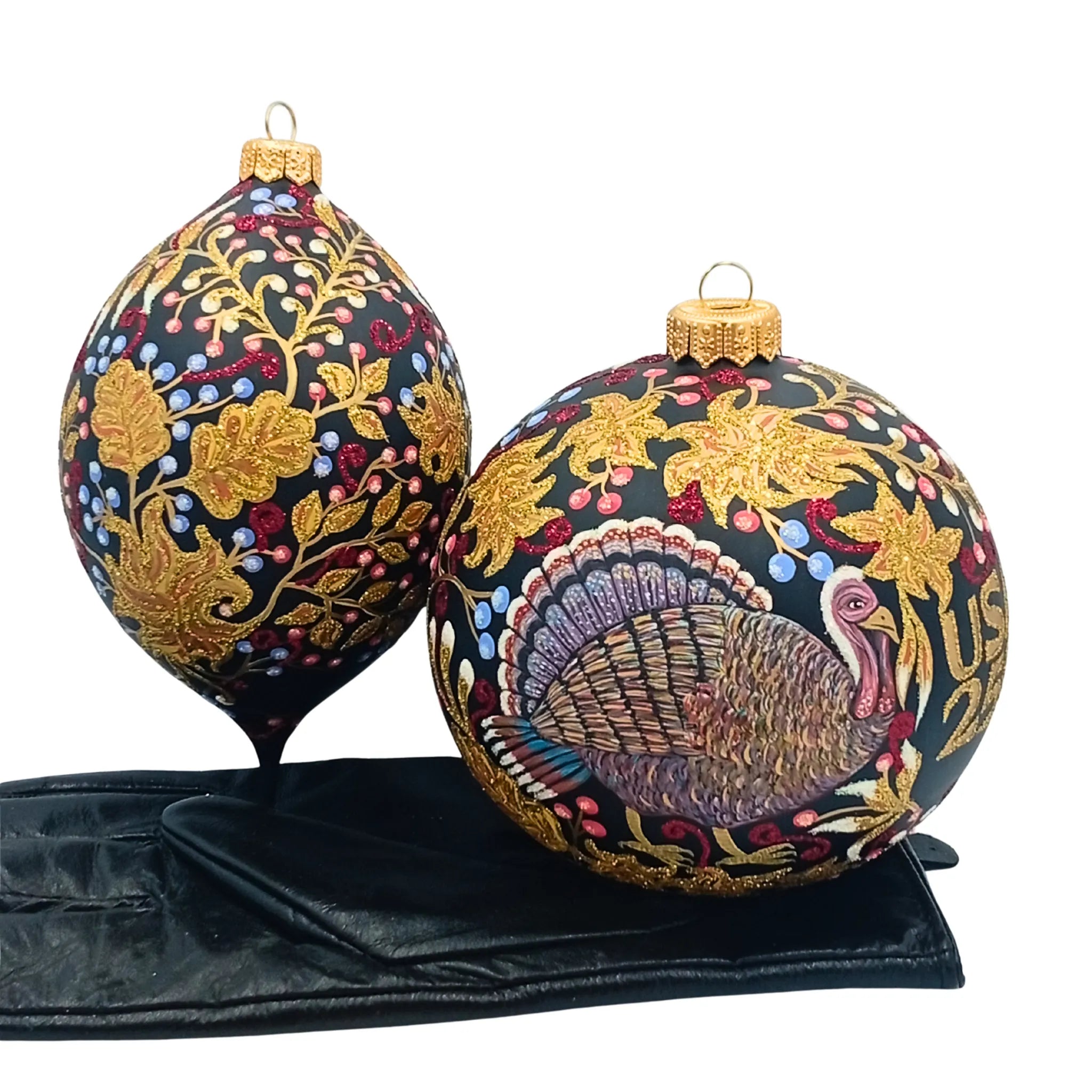 USA 250  Limited Edition Hand-Blown Glass Christmas Ornament